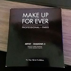 Make Up For Ever Artist Shadows 2 palette *NEW*